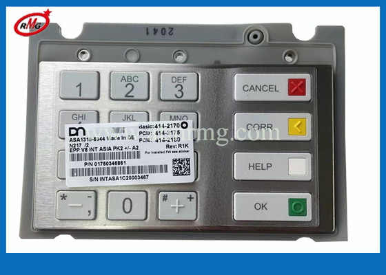 قطعات ماشین DN ATM DN EPPV8 صفحه کلید 01750346861 1750346861