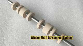 چرخ 8 اسفنجی Wincor Nixdorf Shaft AU