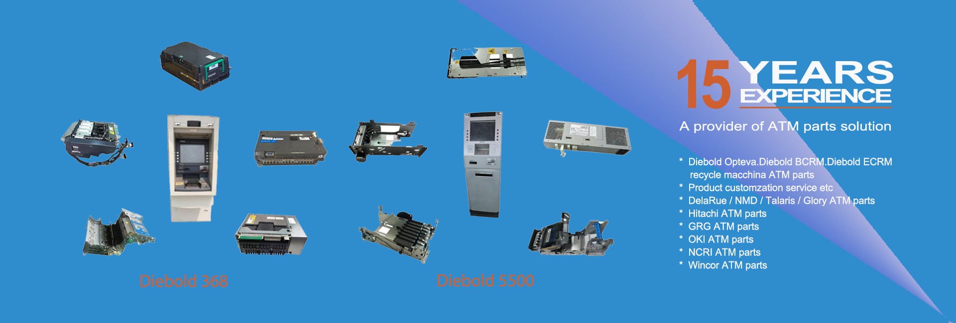 کیفیت قطعات یدکی ATM کارخانه