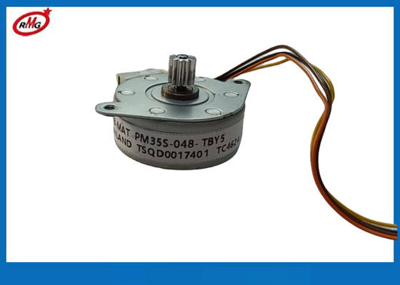 TSQD0017401 موتور PM35S-048-TBY5 قطعات ATM Diebold Opteva OP 368 369 موتور چاپگر دریافت حرارتی